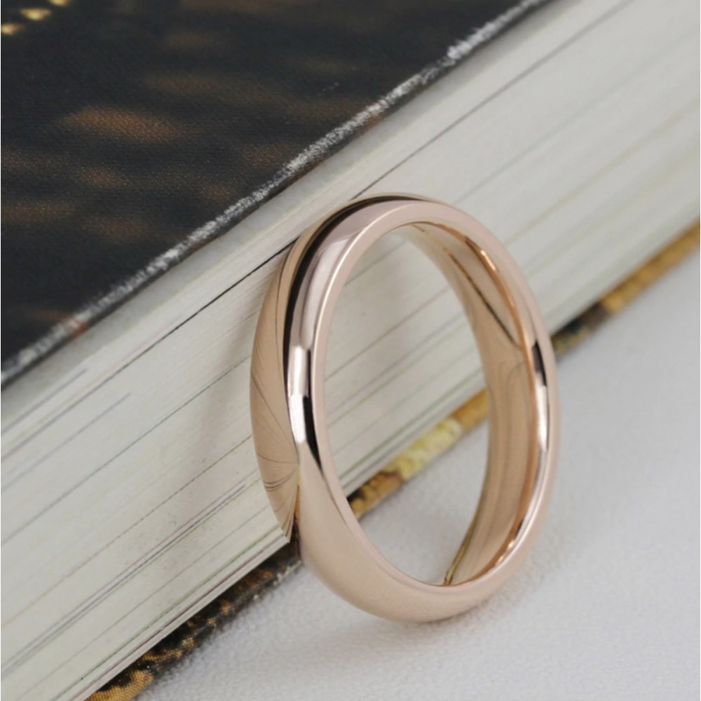 Simple 4mm ring for men and women,...