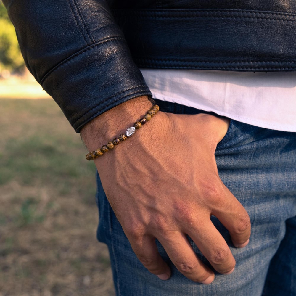 Bracciale Pietre Diaspro Elephant...