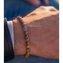 Bracciale Pietre Diaspro Elephant Skin e Argento 925%