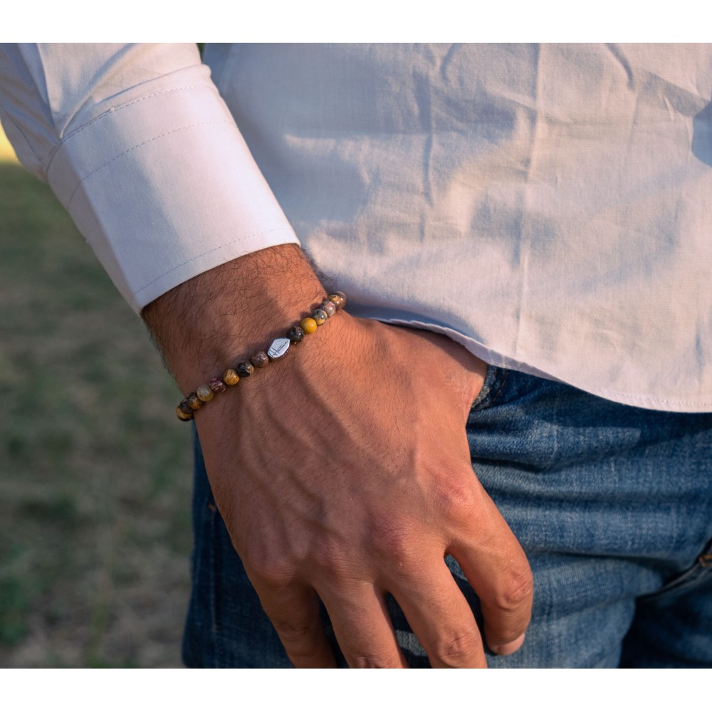 Bracciale in Pietre di Diaspro...