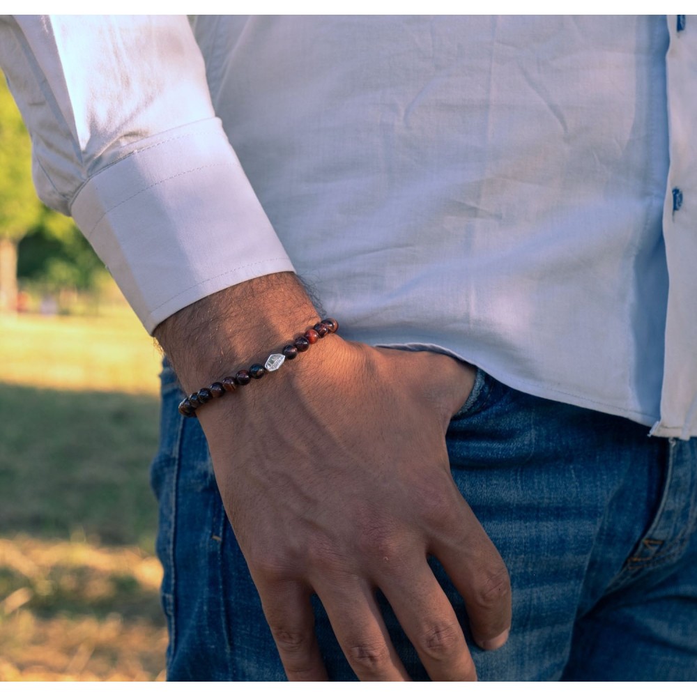 Bracciale Pietre Occhio di Tigre...