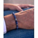 bracciale pietre blu
