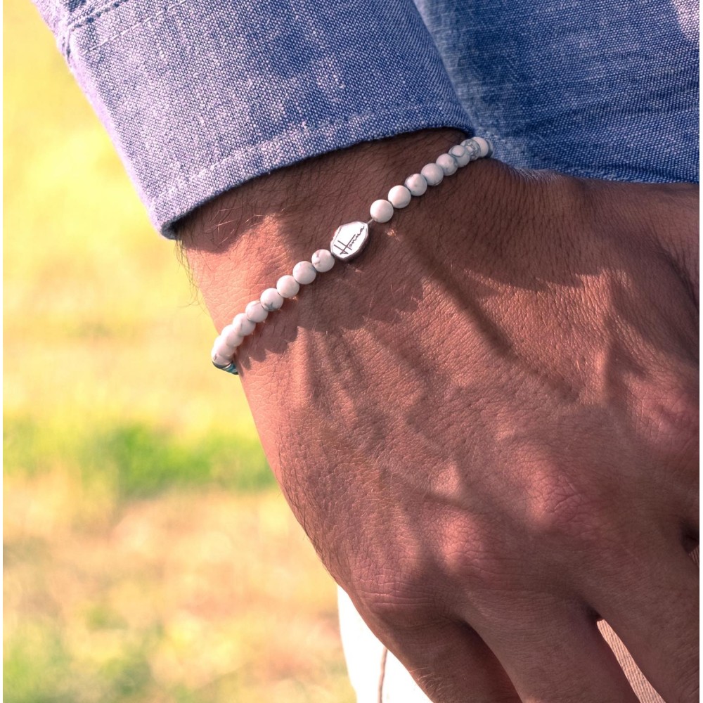 Bracciale Pietre Aulite Bianca,...