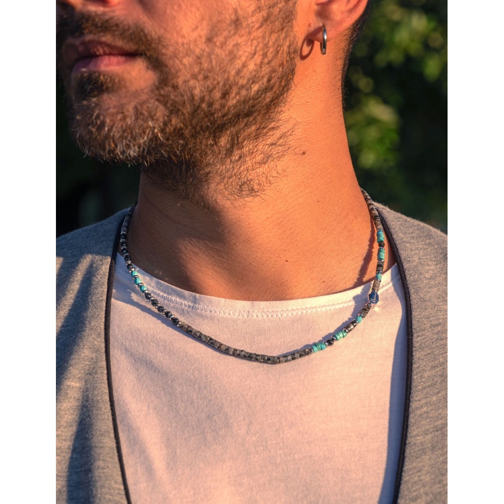 Necklace with Natural Stones...