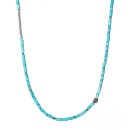 Collana turchese donna uomo pietre argento