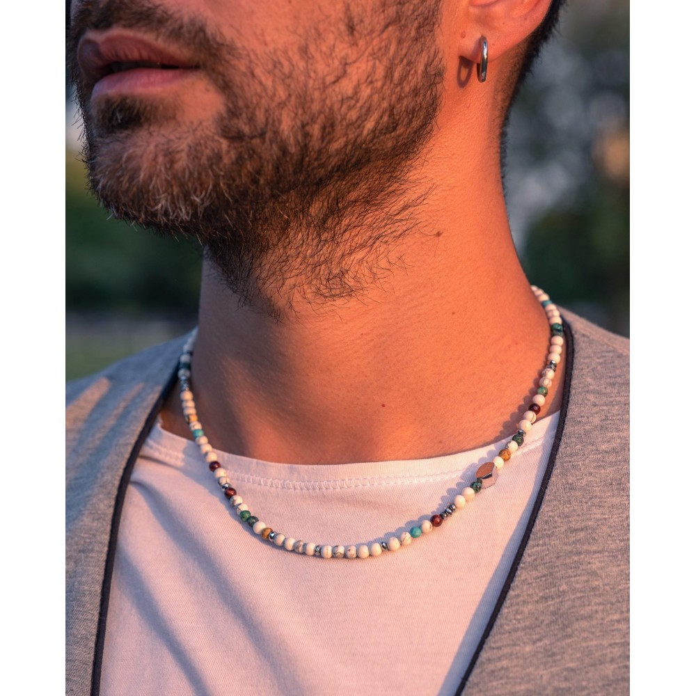 Collana pietre Naturali, Turchese,...