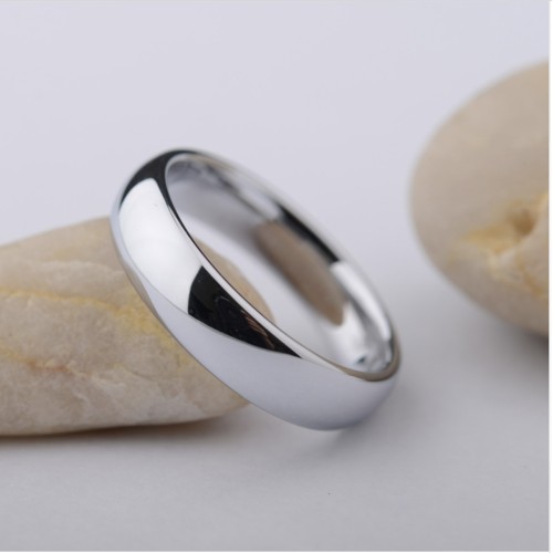 Simple Ring 4 mm Men Women... 2