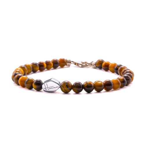 Tiger Eye Stone Bracelet 6...