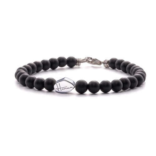 Bracelet in Black Onyx...