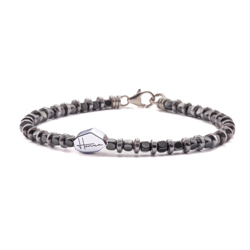 Bracelet in Hematite Stones...