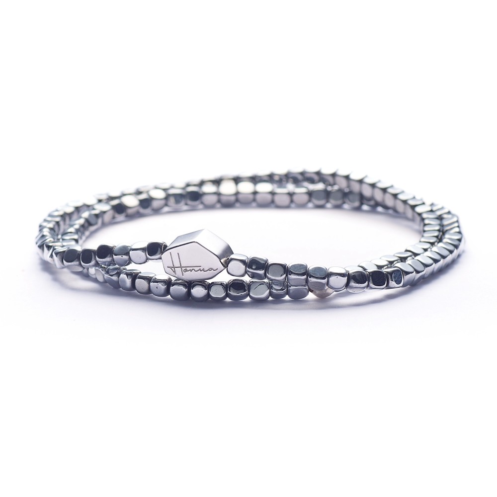 Hardstone Bracelet Unisex Elastic...