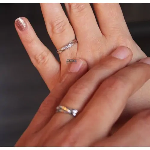 Couple Rings Engagement 925... 2