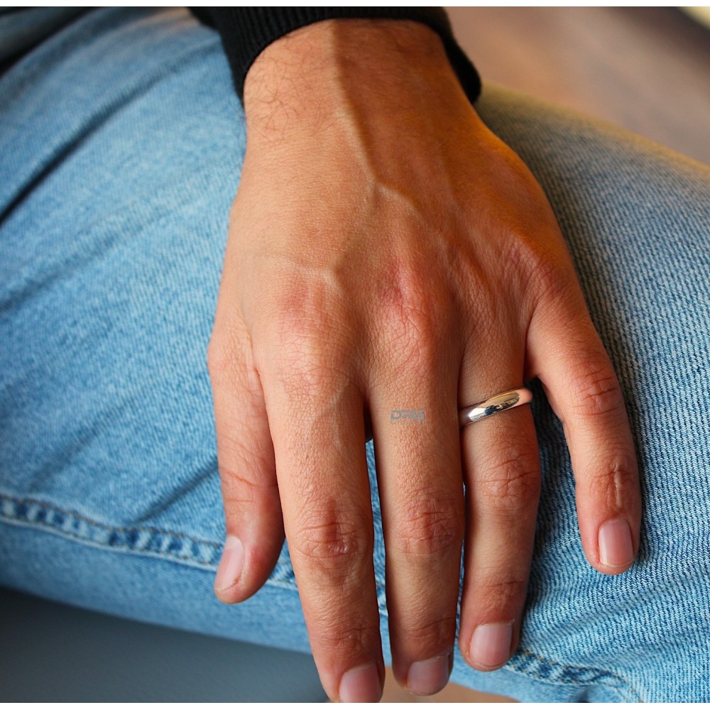 fedina uomo argento 925