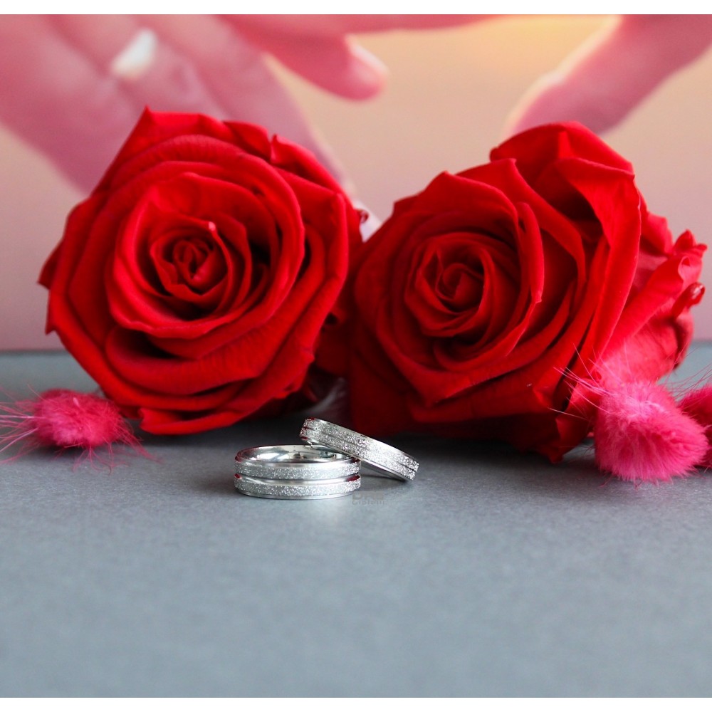 Couple Rings Engagement Rings Steel...