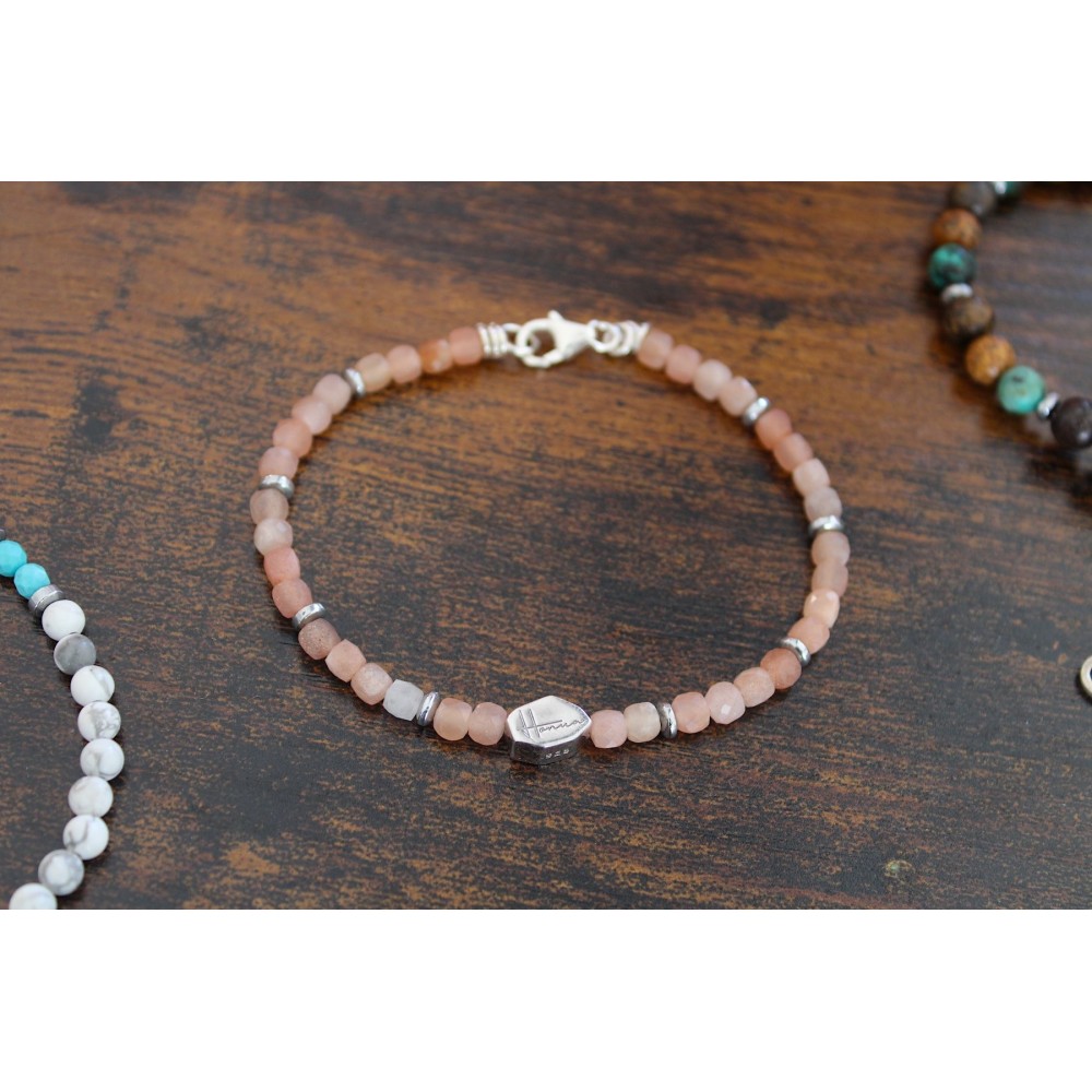 Men's Women's Bracelet Sunstone Hard...