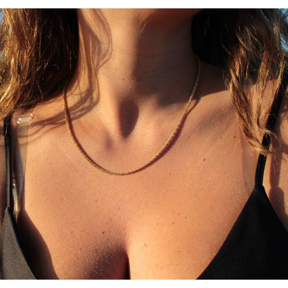 collanina girocollo oro