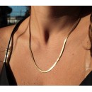 Collana Oro Uomo Donna Girocollo Spina di Pesce