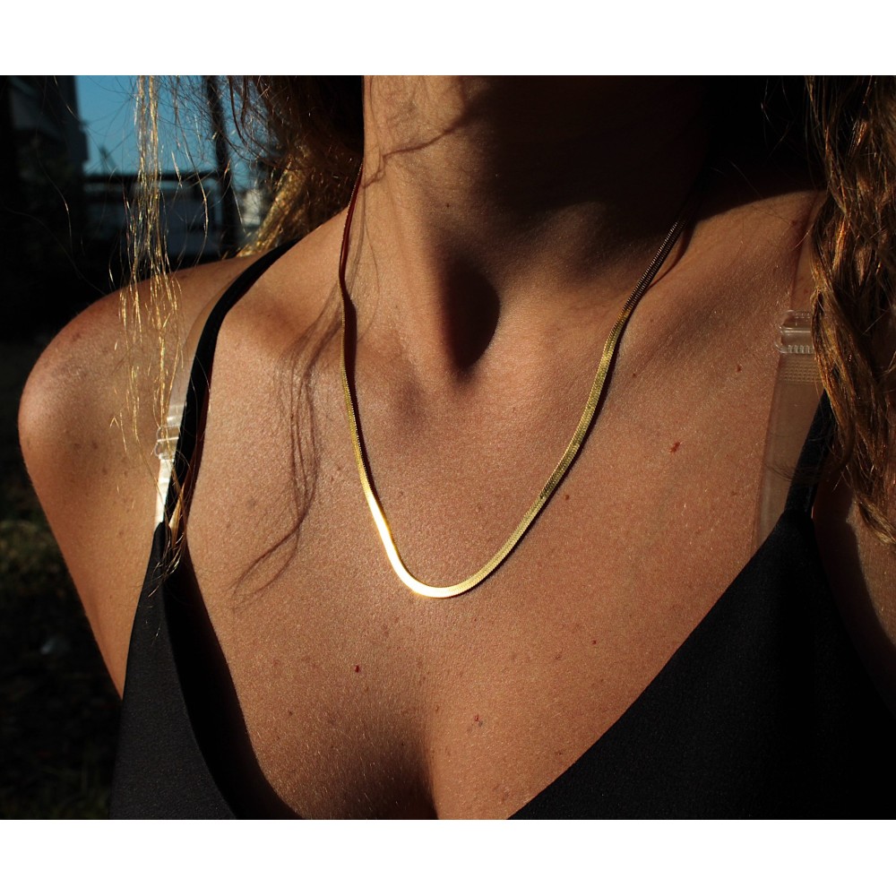 Gold Choker Necklace for Men and...
