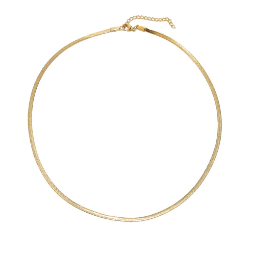 Gold Choker Necklace for... 2