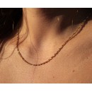 Collana Oro Catena Singapore Girocollo Donna