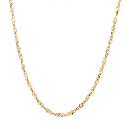 Gold Choker Necklace with... 2