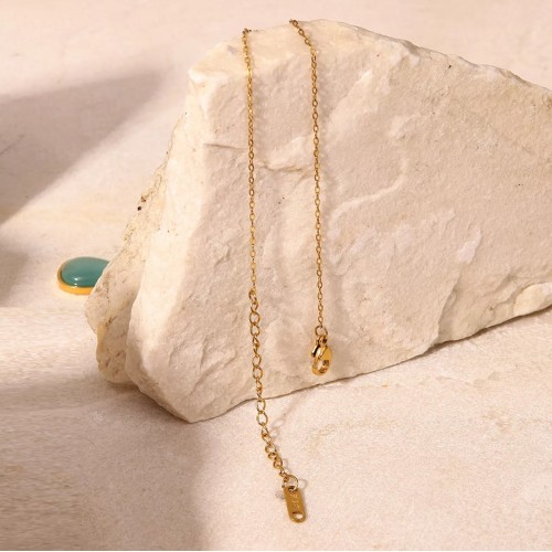 Women's Gold Necklace with... 2