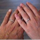 925 Silver Engagement Rings Engraving