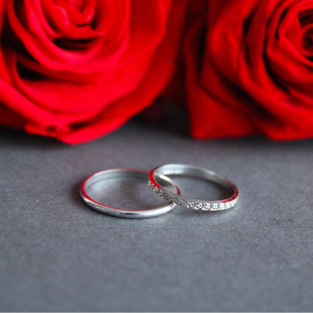 Simple Engagement Rings Bands Wedding...