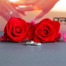 Engagement rings Simple 4 MM Silver 925 Engraving