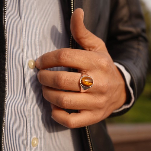 925% Silver Ring with... 2