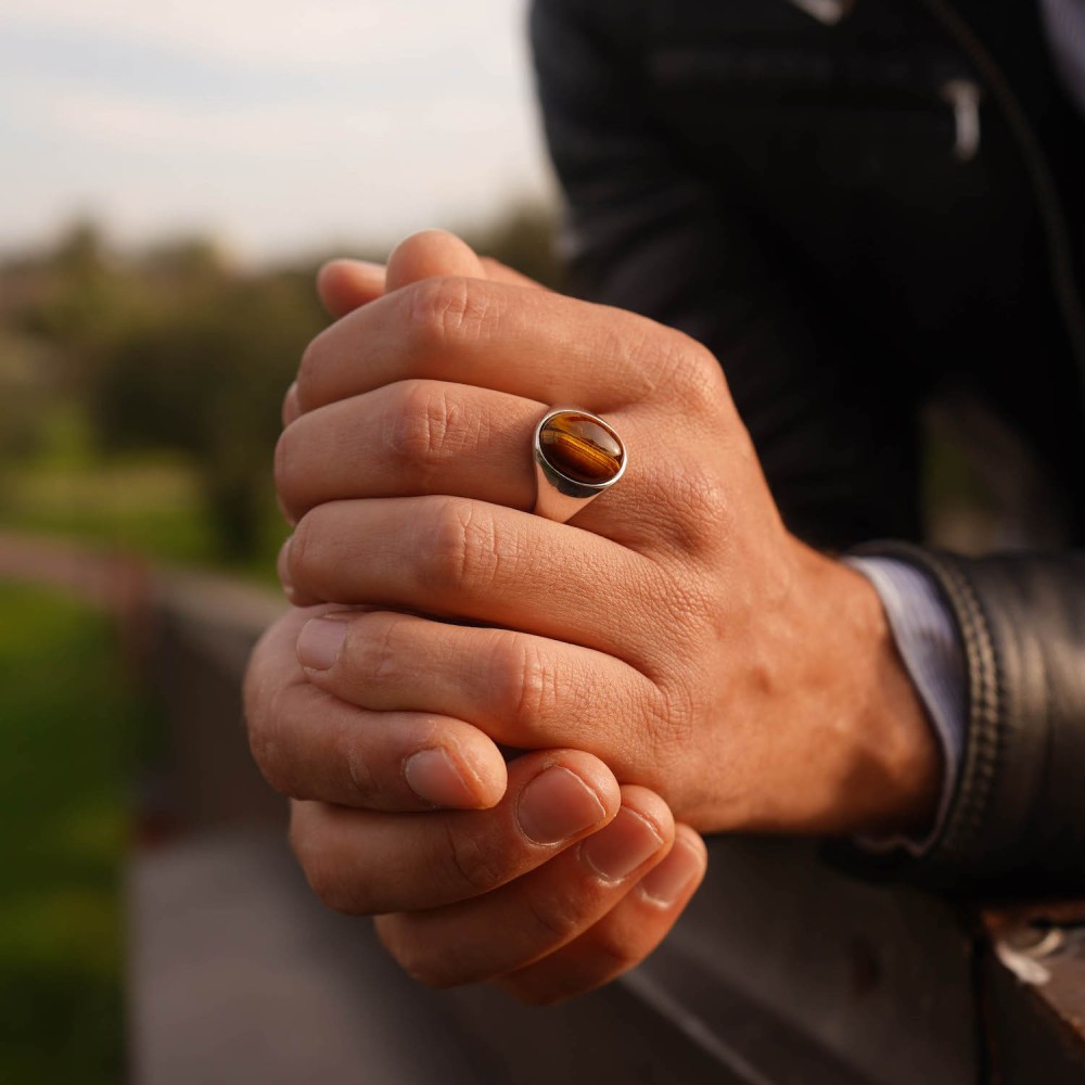 925% Silver Ring with Chevalier...