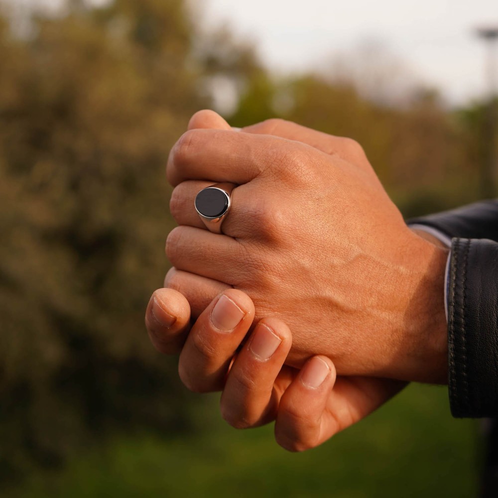 anello uomo argento 925