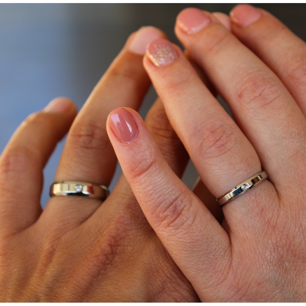 Couple of simple engagement rings...