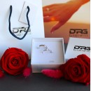 Couple of Adjustable Silver Rings for Men and Women with Zirconia