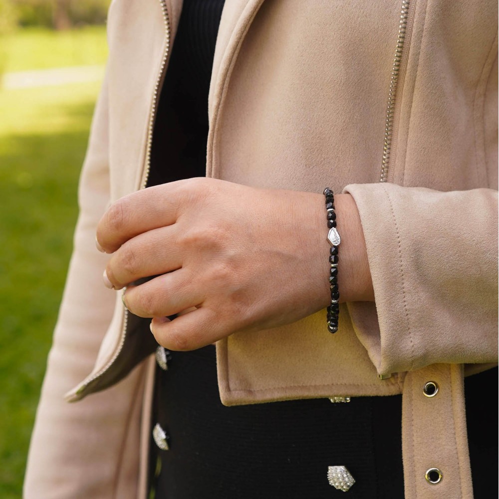 bracciale spinello nero