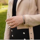 bracciale cubi ematite