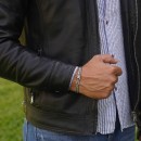 bracciale cubi ematite