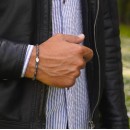 bracciale heishi pietre naturali