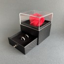 Scatolo per anelli fedne fedi regalo anniversario