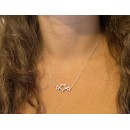 Girocollo corona stelle argento 925