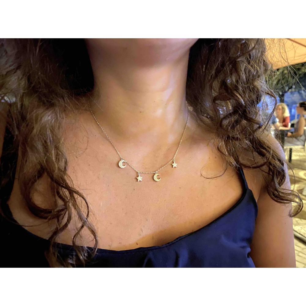 Collana donna argento 925 Charm