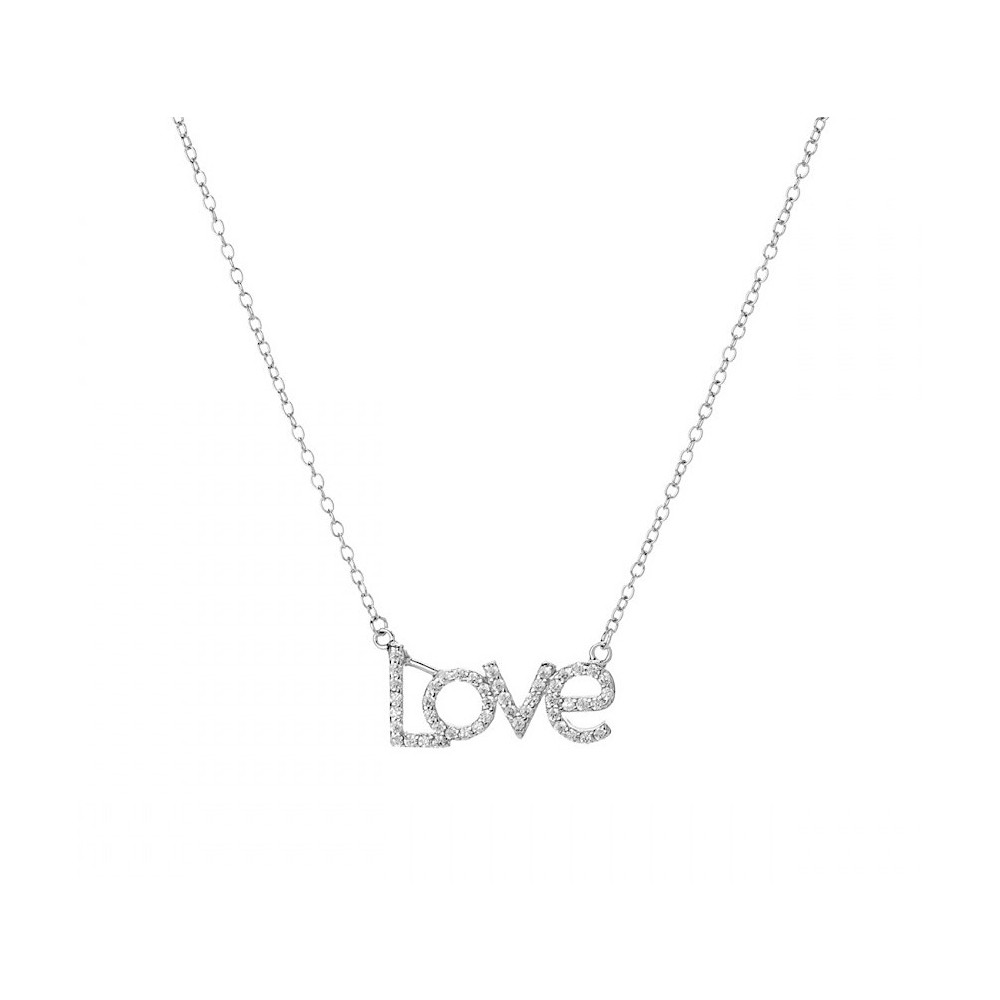 Women's Necklace Love Point of Light...