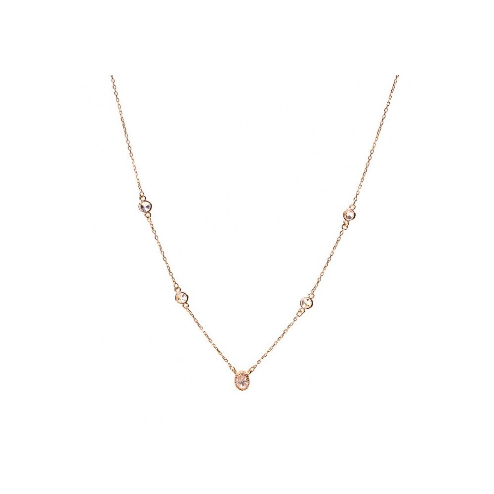 Women's Necklace Choker in 925 Silver...