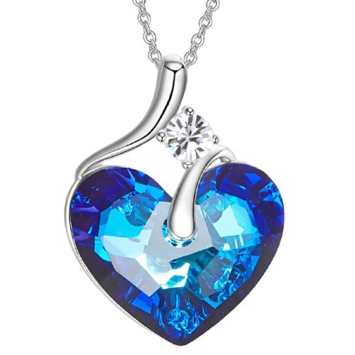 Women's Necklace Crystal...