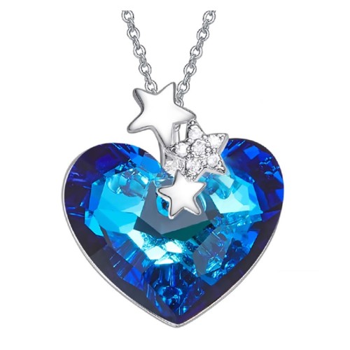 Women's Necklace Crystal...
