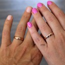 Fedi classiche oro rosa