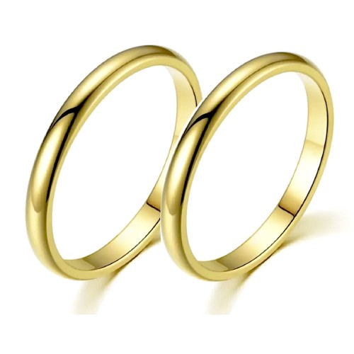 Pair Engagement Rings 2mm...