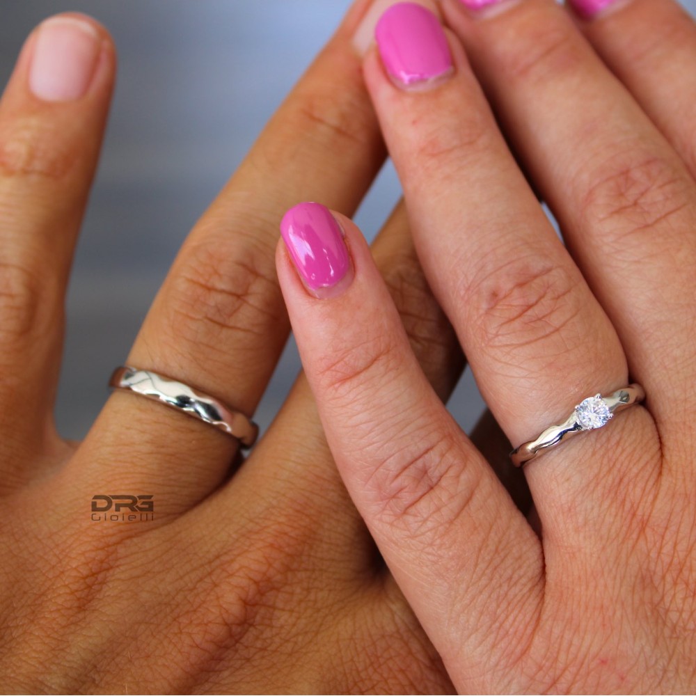 Couple of Adjustable Silver Rings for...