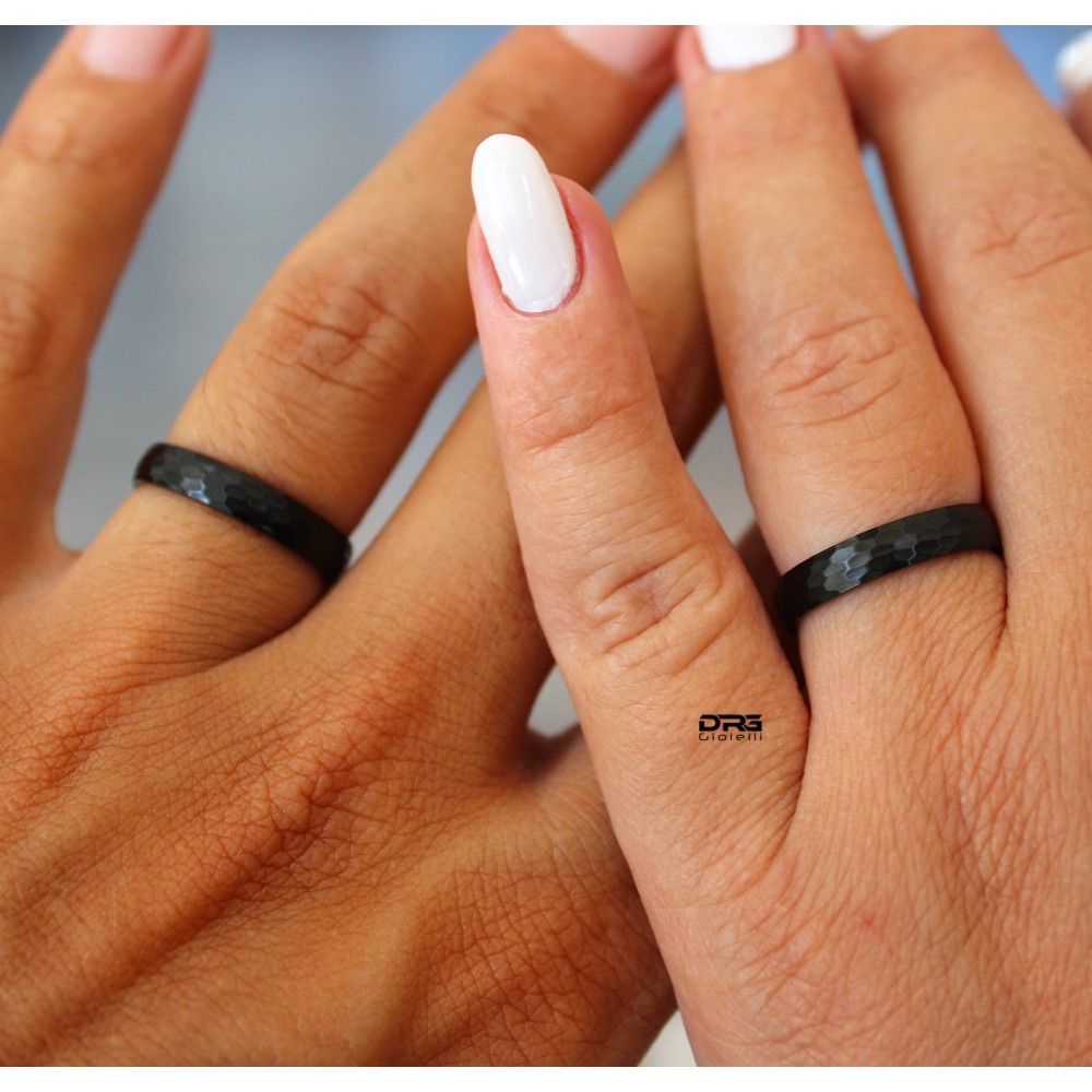 Wedding Rings 4mm Steel Classic...