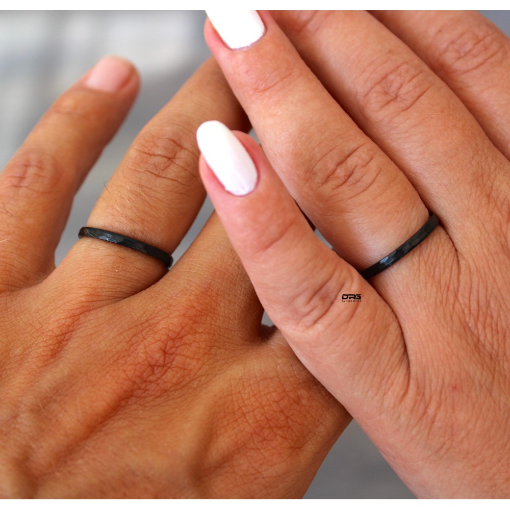 Pair of Wedding Rings Stainless Steel...